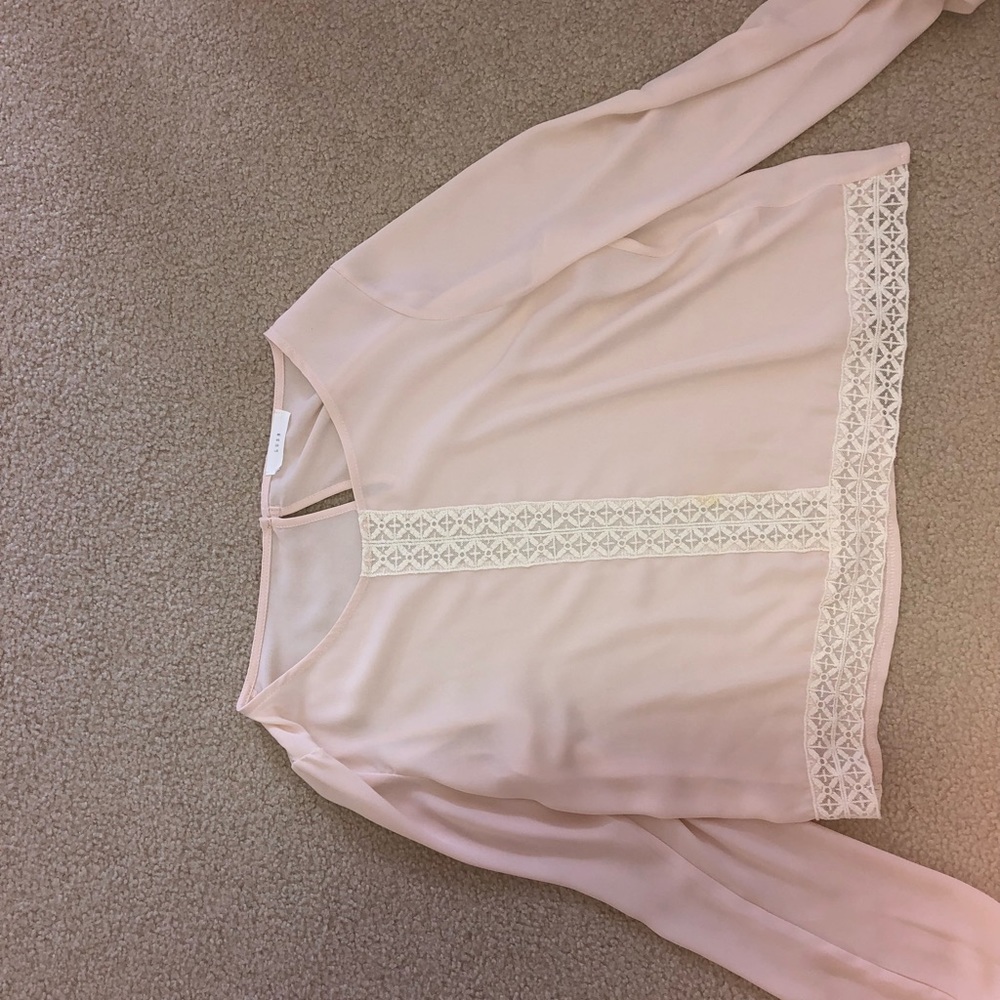 Pink Formal Long Sleeve Shirt